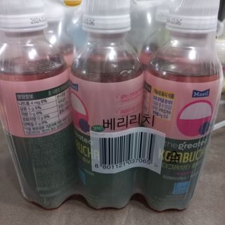 더그레잇티 콤부차 [매일유업] 더그레잇티 44kcal 콤부차 300ml *12개입 (오리지널 6개+베리리치 6개) — 5점을 준 리뷰어가 2023년 8월 올린 사용 사진