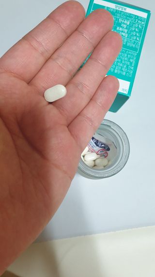 체인미 엘라스틴 콜라겐으로 이뻐진데이 500mg x 30정 — 4점을 준 리뷰어가 2021년 12월 올린 사용 사진