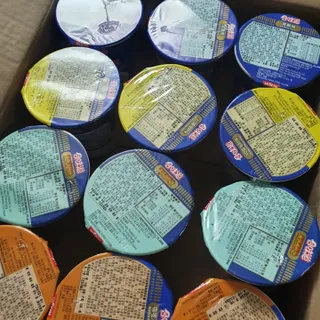 NISSIN 닛신 컵누들  4종 - 씨푸드오리지날, 씨푸드 스파이시, 씨푸드 커리, 씨푸드 XO소스 — 5점을 준 리뷰어가 2022년 4월 올린 사용 사진