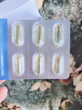 체인미 프리미엄 rTG 오메가3 비타민E 850mg x 30캡슐 — 3.5점을 준 리뷰어가 2021년 11월 올린 사용 사진