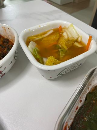 셰프애찬 단호박 백김치 1kg — 5점을 준 리뷰어가 2022년 10월 올린 사용 사진