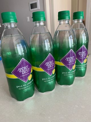 몽베스트 Montbest with Sparkling water Lemon OR Lime 20병(랜덤) — 5점을 준 리뷰어가 2022년 9월 올린 사용 사진