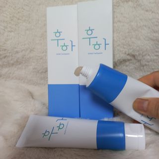 [심폐소생소] 무불소 임산부 천연 치약 — 5점을 준 리뷰어가 2021년 9월 올린 사용 사진