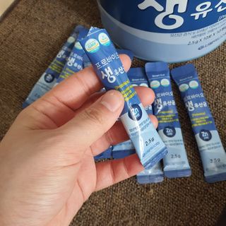 서울약사신협_프로바이오생유산균_2.5G x 100포 — 4점을 준 리뷰어가 2021년 2월 올린 사용 사진