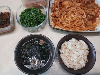 [구매평]양반 동원 양반 100밥 현미밥, 130g, 12개 — 5점을 준 리뷰어가 2025년 4월 올린 사용 사진