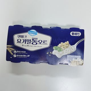 프리 [2종 패키지]덴마크 요거밀 통오트 요거트(플레인/아몬드) — 5점을 준 리뷰어가 2025년 8월 올린 사용 사진