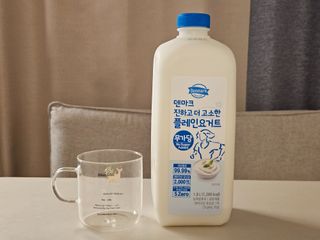 *구매평_[덴마크] 진하고 더 고소한 무가당 플레인 요거트 1.8L — 4.5점을 준 리뷰어가 2025년 10월 올린 사용 사진