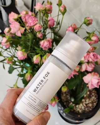 가치 WATERFOX(워터폭스)-엑토인 시카-비옴 하이 워터 크림 (100ml) — 5점을 준 리뷰어가 2023년 3월 올린 사용 사진
