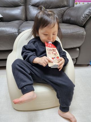 [몸엔용] 우리 아이 건강간식, 달콤한 녹용곤약젤리 디어팡 4종 — 5점을 준 리뷰어가 2021년 11월 올린 사용 사진