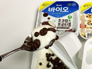 LIVE 매일바이오 토핑요거트 — 5점을 준 리뷰어가 2022년 4월 올린 사용 사진