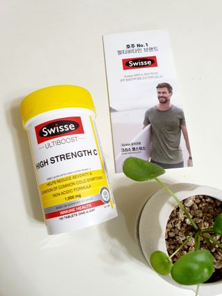Swisse 스위스 고함량 비타민 C 1000mg — 5점을 준 리뷰어가 2021년 3월 올린 사용 사진