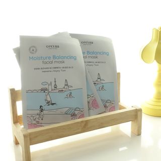 세뚜아(Cettua) [세뚜아] 모이스처 밸런싱 페이셜 마스크 Cettua Moisture Balancing Facial Mask 5매 — 5점을 준 리뷰어가 2024년 3월 올린 사용 사진