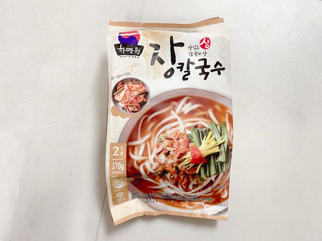 [한면원] 장칼국수 2인분 리뷰 사진
