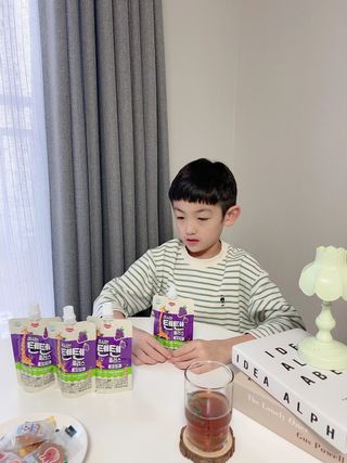 프리캠페인용 [한미사이언스] 우리 아이 튼튼, 엄마 마음 든든! 마시는텐텐 플러스 (100ml*10입) — 5점을 준 리뷰어가 2023년 10월 올린 사용 사진
