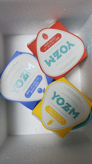 요즘 콩포트 그릭요거트 3종 세트 — 4점을 준 리뷰어가 2021년 3월 올린 사용 사진