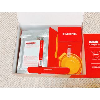 메디필 레드 락토 콜라겐 모델링 팩 — 4점을 준 리뷰어가 2021년 3월 올린 사용 사진
