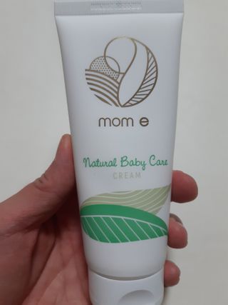 mom e 맘이 내추럴 베이비 케어 크림+바디오일 — 4점을 준 리뷰어가 2021년 2월 올린 사용 사진