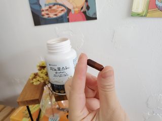 프리마인 홍삼의 강력한 에너지, 이제는 흡수율을 높인 최첨단 캡슐로 간편하게 초고속 충전하세요. — 4점을 준 리뷰어가 2022년 9월 올린 사용 사진