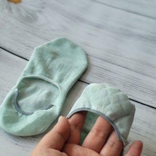 [사이즈가 있는 양말 필로이]여자 덧신 6족 선물 세트_나를 위한 선물 o r마음을 전하는 선물【 S, M, L 】 — 5점을 준 리뷰어가 2022년 6월 올린 사용 사진