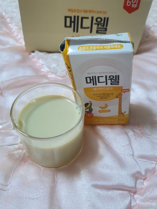메디웰 페디아드링크 미니 바나나맛 리뷰 사진