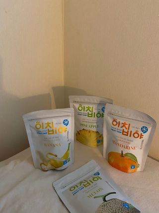 동결건조 과일칩 이치비야 4종 set — 3점을 준 리뷰어가 2021년 9월 올린 사용 사진