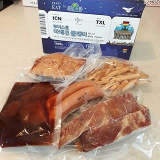 [테이스티나인] [레디잇x부루마불] 부어스트 바베큐 플래터 1000g — 5점을 준 리뷰어가 2022년 4월 올린 사용 사진