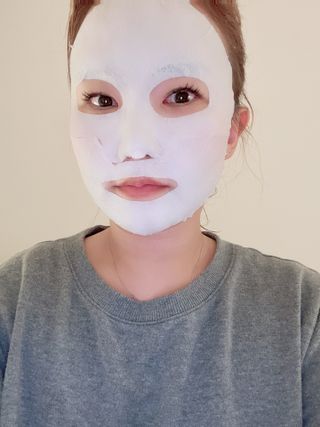 아이디플라코스메틱 페이스핏 플라스터 마스크 _ 리뉴얼 — 4점을 준 리뷰어가 2021년 10월 올린 사용 사진