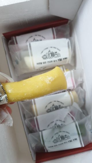 [푸디푸디] 1일1떡!  가래떡 낱개포장 아침식사 식사대용! 7종 세트 혼합 (1BOX=14개입) — 5점을 준 리뷰어가 2022년 4월 올린 사용 사진