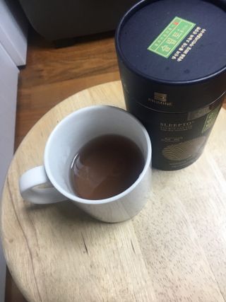 프리마인 자체 기업부설 연구소에서 찾아낸 건강한 수면의 비밀.  슬립토 플러스 30포 — 3점을 준 리뷰어가 2021년 12월 올린 사용 사진