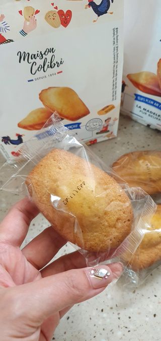 [메종콜리브리] 프랑스 마들렌 메종콜리브리 플레인 마들렌 2팩 — 5점을 준 리뷰어가 2022년 3월 올린 사용 사진