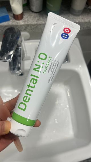 프리마인 유해균 뿐만 아니라 유익균까지 씻어내는 치약은 그만, 건강한 구강환경을 만드는 덴탈엔오 — 5점을 준 리뷰어가 2023년 3월 올린 사용 사진