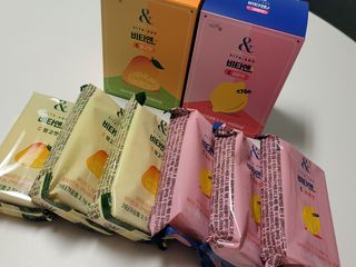 비타앤C 레몬맛, 망고맛 — 5점을 준 리뷰어가 2021년 5월 올린 사용 사진