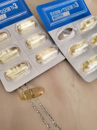 체인미 프리미엄 rTG 오메가3 비타민E 850mg x 30캡슐 — 5점을 준 리뷰어가 2021년 11월 올린 사용 사진