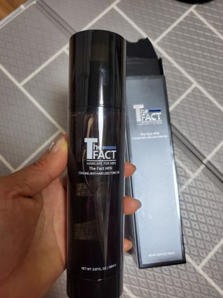 The Fact 더팩트 에이치에프엔 쿨링 안티헤어로스 토닉 젤 150ml — 5점을 준 리뷰어가 2022년 5월 올린 사용 사진