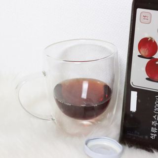 [바이윙클] 페르시아 유기농 석류 착즙주스 750ml 2병 + 선물박스 세트 — 5점을 준 리뷰어가 2022년 2월 올린 사용 사진