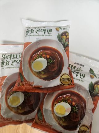 클린24시간 올리브 발효곤약면 찰비빔면 1세트-(3봉) — 5점을 준 리뷰어가 2023년 12월 올린 사용 사진