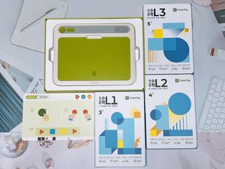 크레타탭 차세대 사고력 유아수학 학습기 페이퍼 태블릿 — 5점을 준 리뷰어가 2023년 12월 올린 사용 사진