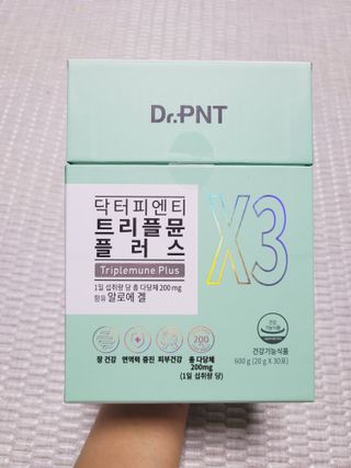 [Dr.PNT] 닥터피엔티 트리플뮨 플러스 [1개월분] — 5점을 준 리뷰어가 2022년 6월 올린 사용 사진