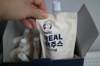 서비푸드 리얼 닭주스 오리지널 200g 1세트 10개입 — 4.5점을 준 리뷰어가 2022년 1월 올린 사용 사진