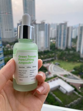 성분에디터 그린토마토 포어 리프팅 앰플 플러스 — 5점을 준 리뷰어가 2021년 6월 올린 사용 사진