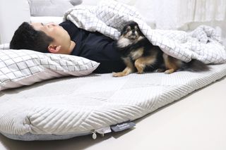 슬립앤슬립 슬립핏 [슬립앤슬립] 시그니처하이브리드 토퍼 4T / 시그니처하이브리드 삼단토퍼 9T — 5점을 준 리뷰어가 2021년 8월 올린 사용 사진