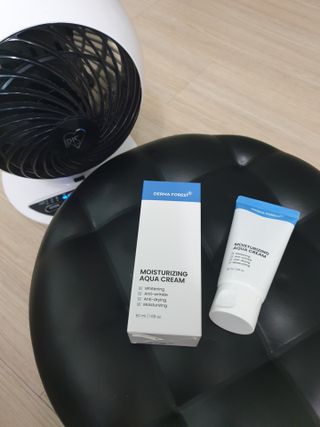 더마포레스트 모이스처라이징 아쿠아크림 / 수분크림 히알루론산 펩타이드 보습 미백 주름개선 — 5점을 준 리뷰어가 2021년 7월 올린 사용 사진