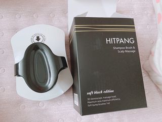 온가족 시원한샴푸 깨끗한두피 샴푸브러쉬 두피스케일링 히트팡블랙에디션 — 5점을 준 리뷰어가 2021년 8월 올린 사용 사진