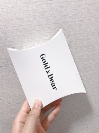 [골드앤디어] 14K 사선 큐빅 원터치 귀걸이_3color — 5점을 준 리뷰어가 2021년 7월 올린 사용 사진