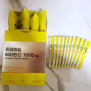 서울약사신협 프리미엄 비타민C 1,000mg_2.5g x 50포 — 5점을 준 리뷰어가 2021년 9월 올린 사용 사진