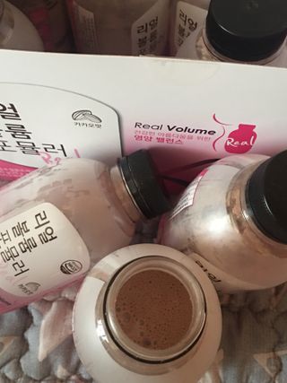 래디 리얼볼륨포뮬러 1박스(8개입) — 5점을 준 리뷰어가 2022년 3월 올린 사용 사진