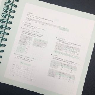 리훈 2022년 날짜형 오늘공부  스터디 플래너 — 4.5점을 준 리뷰어가 2021년 12월 올린 사용 사진