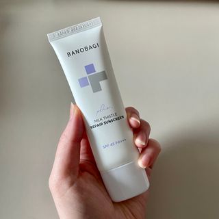 바노바기 코스메틱 바노바기 밀크씨슬 리페어 시카 선스크린 플러스 50ml — 4.5점을 준 리뷰어가 2023년 2월 올린 사용 사진