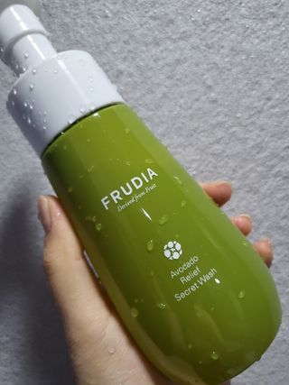 [후르디아] 아보카도 약산성 비건 여성 청결제 — 5점을 준 리뷰어가 2022년 4월 올린 사용 사진