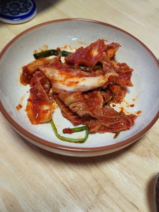 셰프애찬 알배기 겉절이 김치 1kg — 5점을 준 리뷰어가 2022년 9월 올린 사용 사진